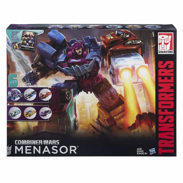 Набор трансформеров 'Менейзор' (Menasor), из серии Combiner Wars, Transformers, Hasbro [B