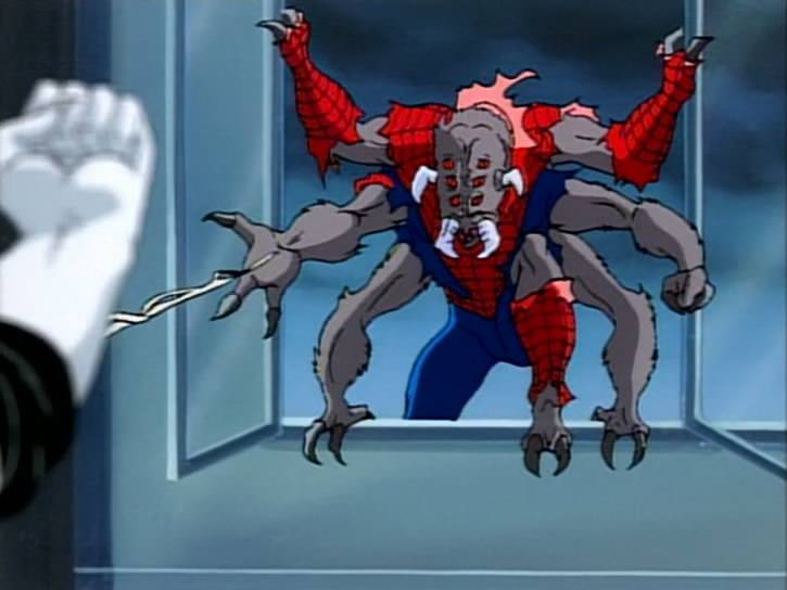 Срисовки Доппельгангера из мультсериала Человек-паук 