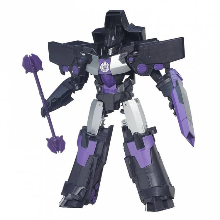 Игрушка из мультфильма Трансформеры Robots In Disguise -десептикон Мегатрон (Megatronus Transformers), трансформация в