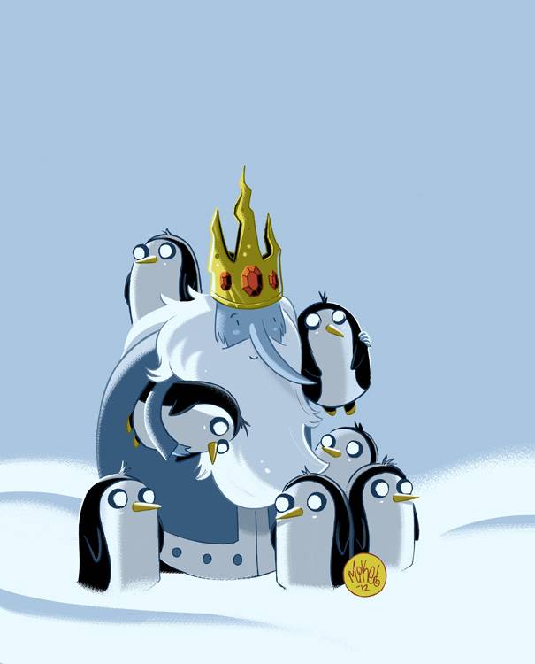 Ледяной (Снежный) Король из мультсериала «Время приключений» 
