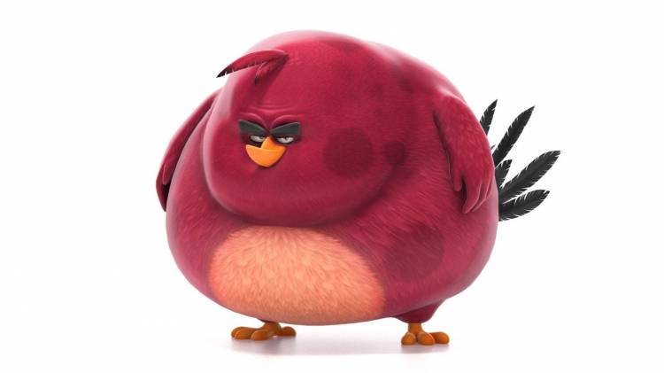 Энгри бердс большая красная птица
