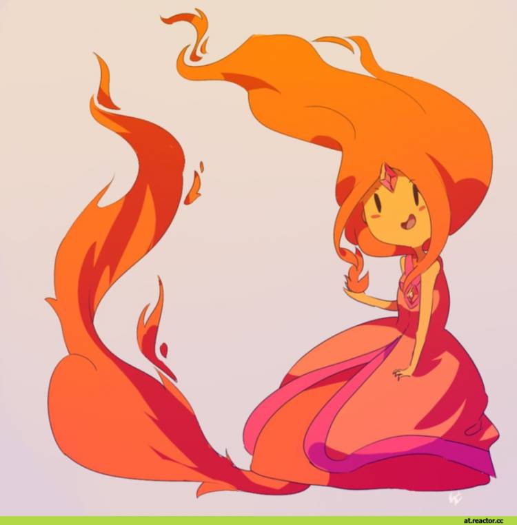 Пламенная Принцесса из мультсериала «Время приключений» 
