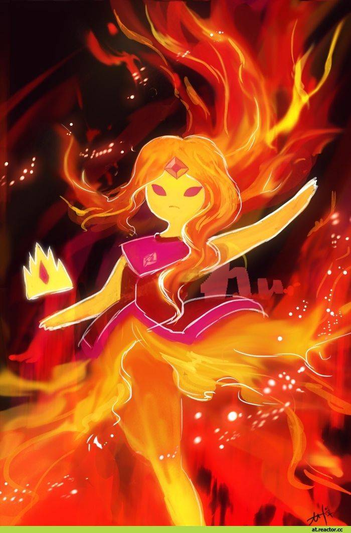 adventure time,время приключений,фэндомы,at art,Flame Princess,Огненная принцесса