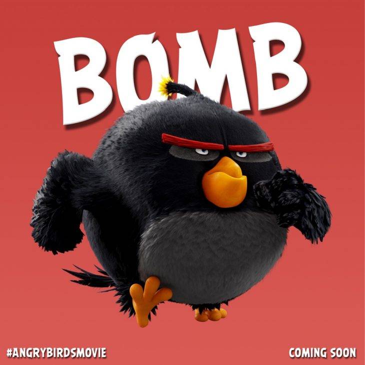Бомб из мультсериала Сердитые птички 