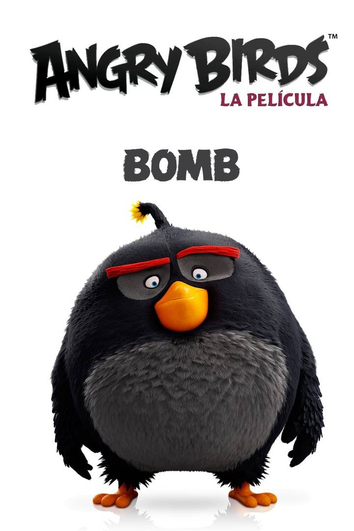 Бомб из мультфильма «Angry Birds в кино» 