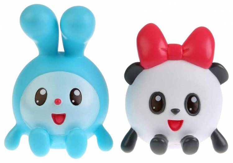 игрушки для купания Малышарики Крошик и Пандочка, цены в Москве на Мегамаркет