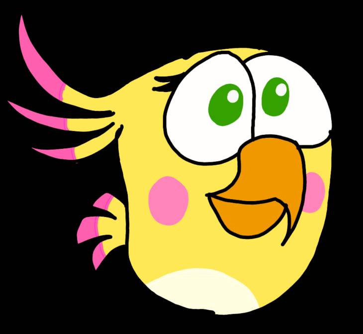 Поппи из мультсериала Angry Birds Стелла 