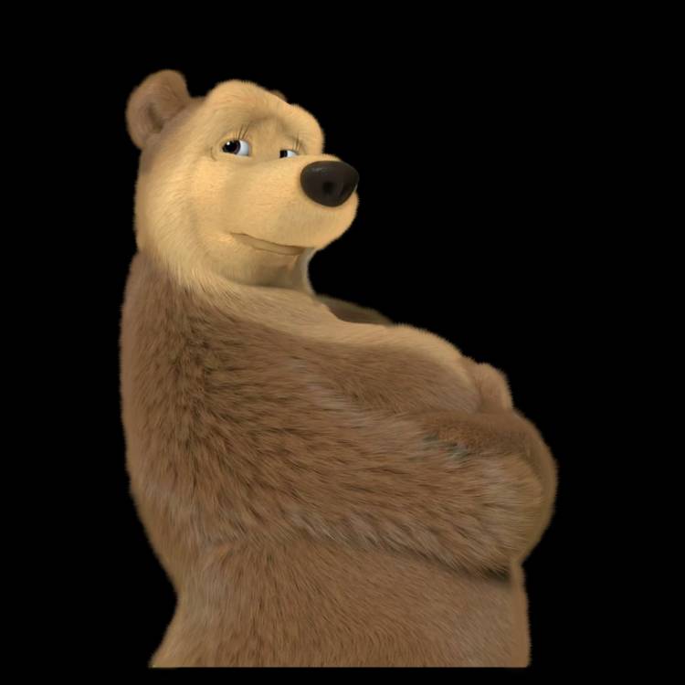 Медведица из мультсериала «Маша и медведь» 