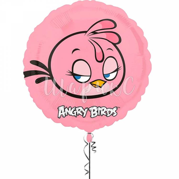 Фольгированные Шары с Рисунками Angry Birds
