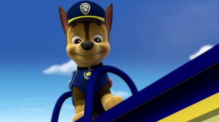 Paw Patrol rescues holiday Chase