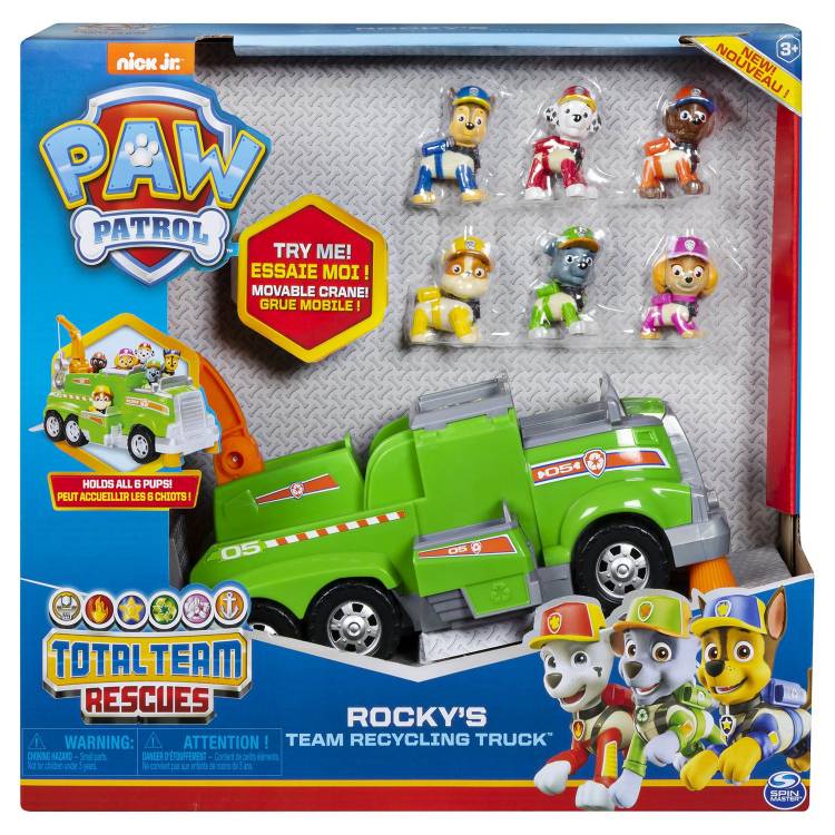 игровой набор Paw Patrol Команда Рокки