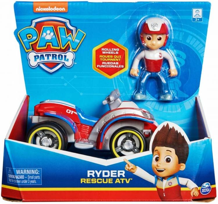 Квадроцикл Paw Patrol Ryder's Quad с фигуркой Райдера