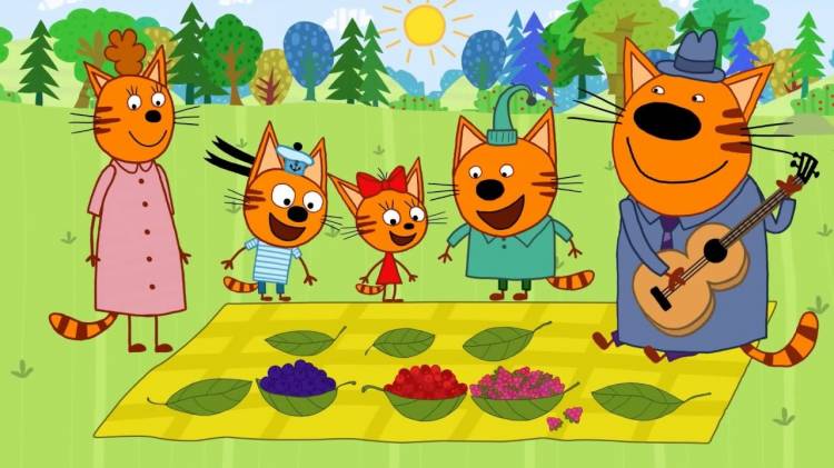 Viacom купил второй сезон мультсериала «Три кота» для показа в