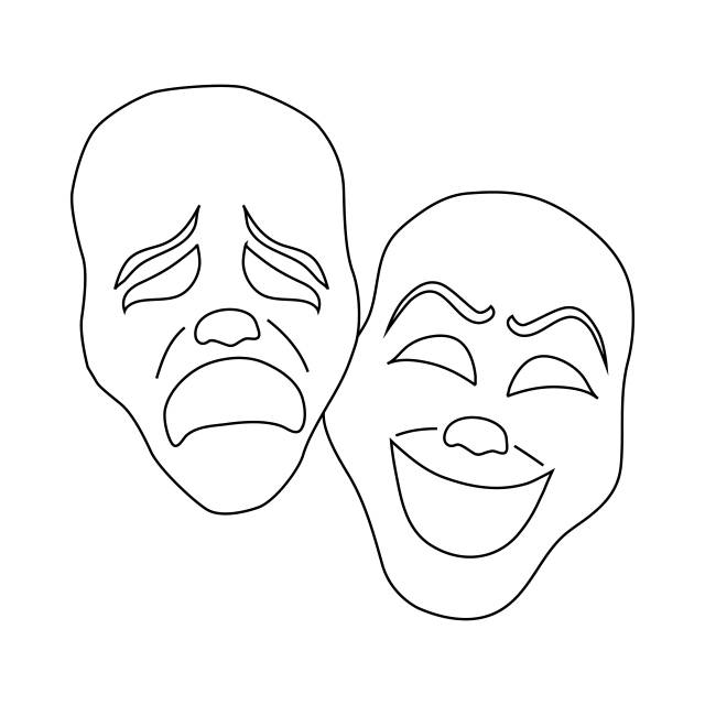 комедия и трагедия театральные маски икона PNG , драма клипарт, комедия, маскировать PNG картинки и пнг рисунок для бесплатной загрузки