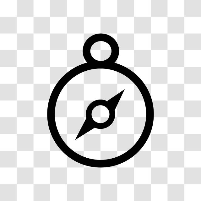 контур значок компаса PNG , компас, пример, символ PNG картинки и пнг рисунок для бесплатной загрузки