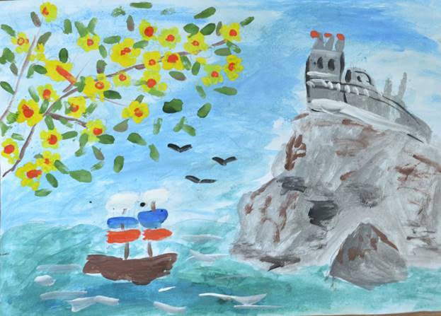 Крымская весна глазами детей рисунка