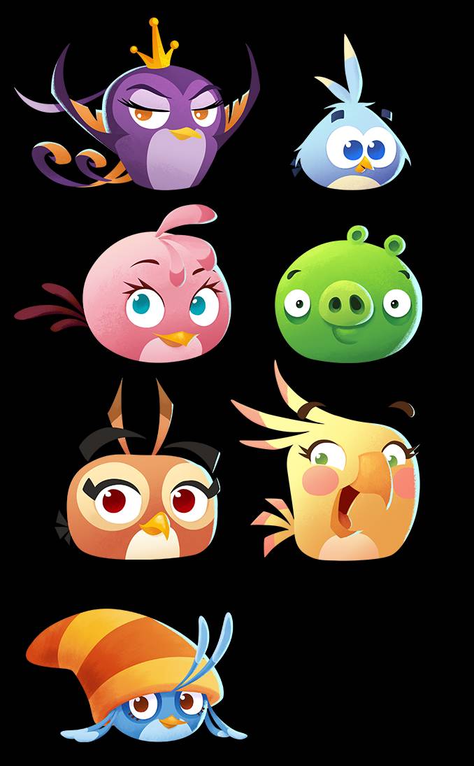 Lead Artist for Angry Birds Stella POP! game project