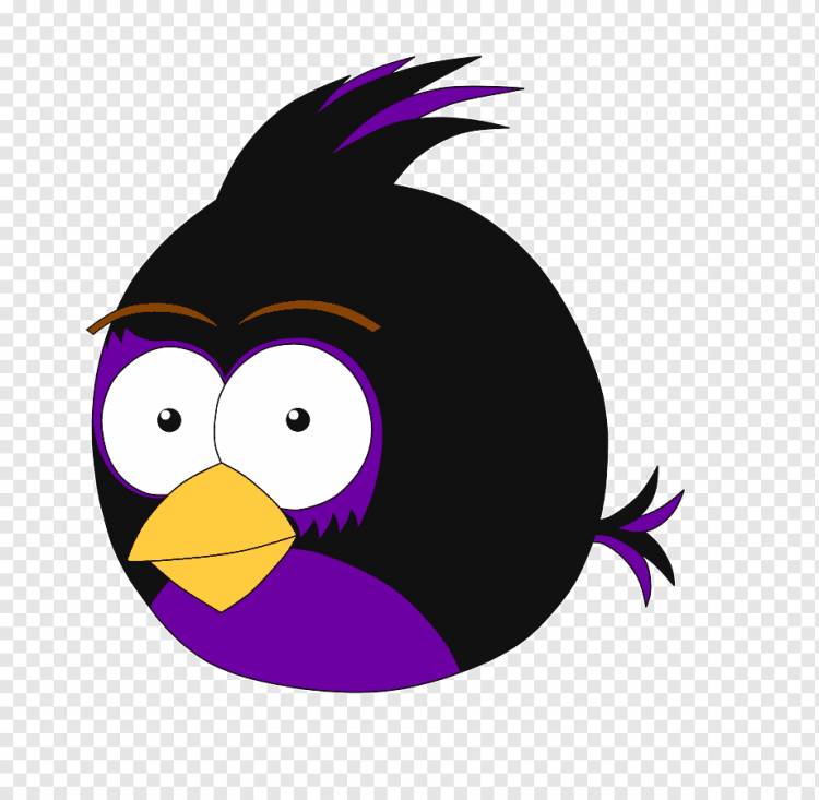 Angry Birds Stella Angry Birds Космический пингвин, Angry Birds, фиолетовый, синий, позвоночный png