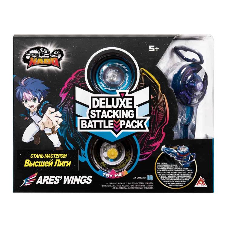 Игрушка Волчок Стакинг Делюкс Ares Wings Infinity Nado