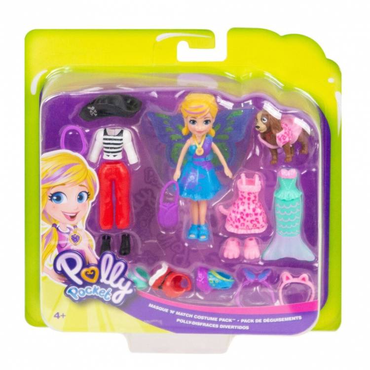 Кукла с аксессуарами Polly Pocket Mattel цена