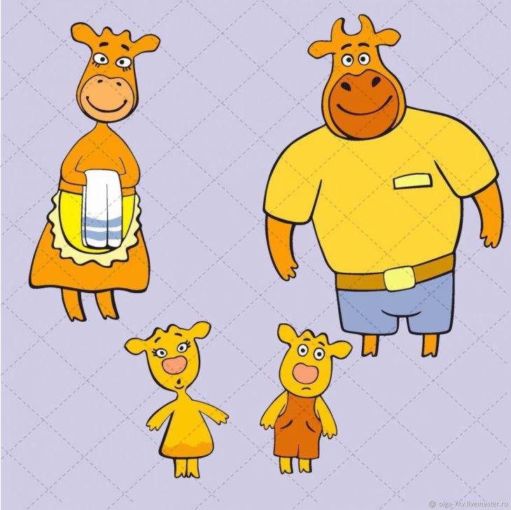 Зоя из мультсериала Оранжевая корова 