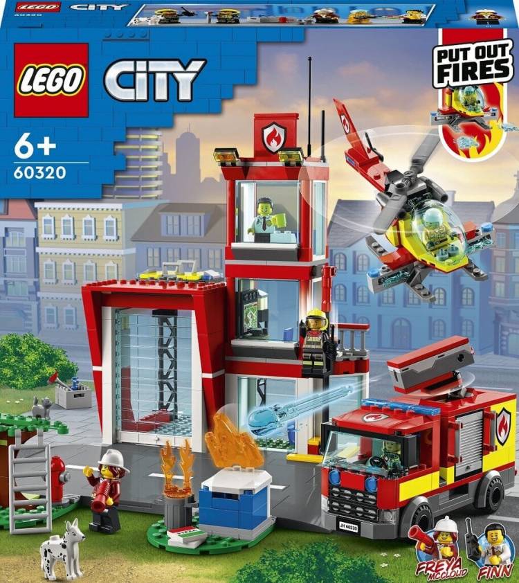 LEGO® City Fire Пожарная часть цена