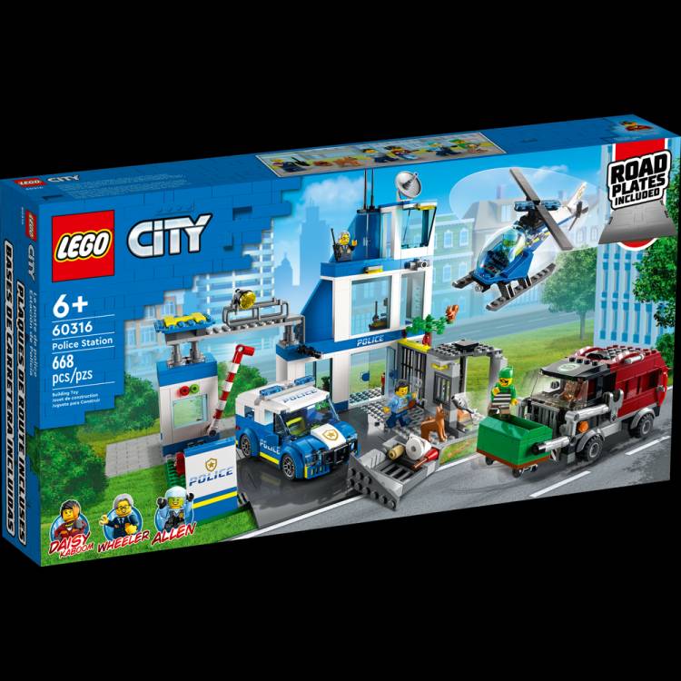 конструктор LEGO City Полицейский участок