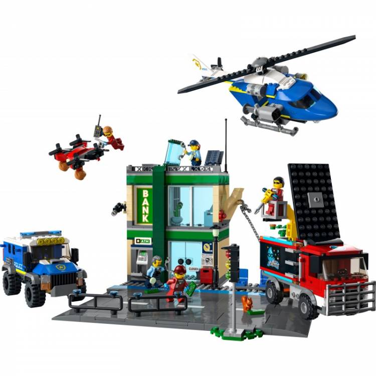 LEGO City Конструктор Полицейская погоня в банке