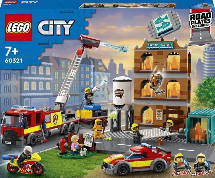 LEGO® City Fire Пожарная команда цена