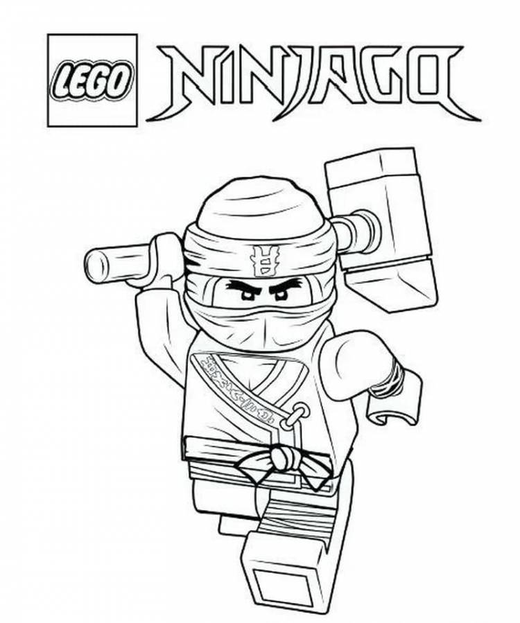 Раскраски Лего Ниндзяго 