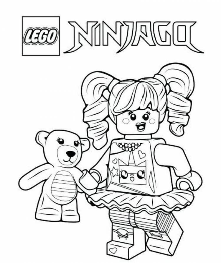 Раскраски Лего Ниндзяго 