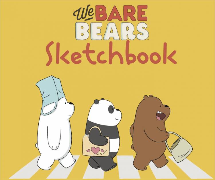 Скетчбук We bare bears (твердый переплет) 