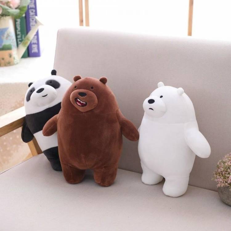 Набор мягких игрушек We Bare Bears Вся правда о медведях 