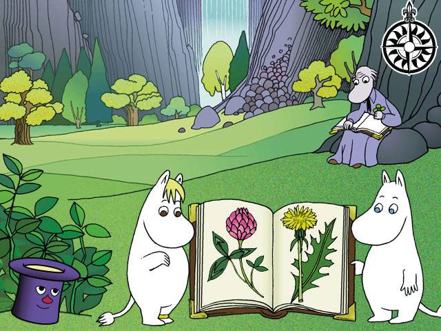 Персонажи из мультфильма Долина муми-троллей для срисовки 