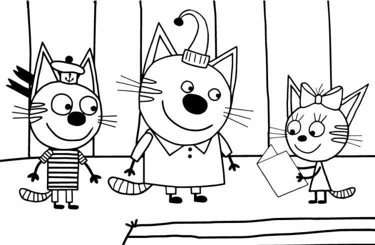 Мультфильм «Три кота»