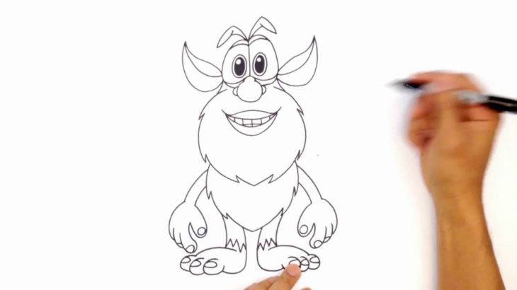 Персонаж из мультфильма Буба для срисовки 