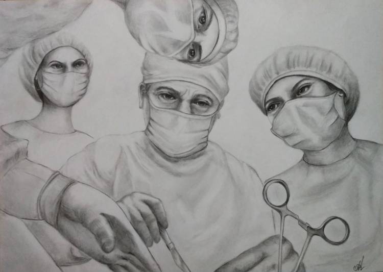 Рисунок хирург