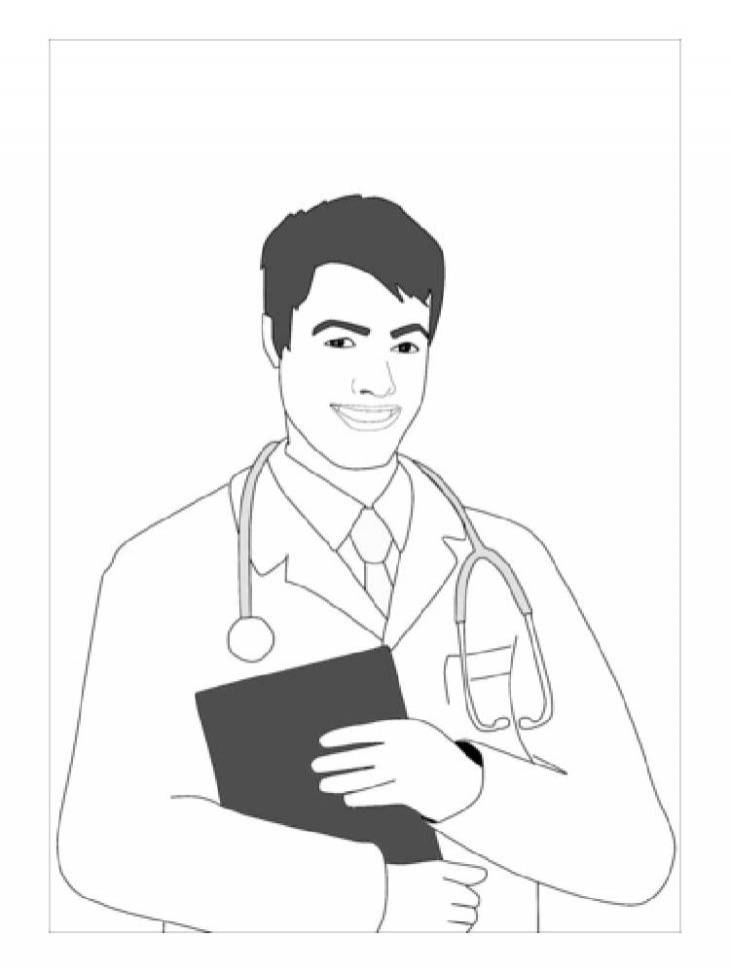 Рисунки врача для срисовки 