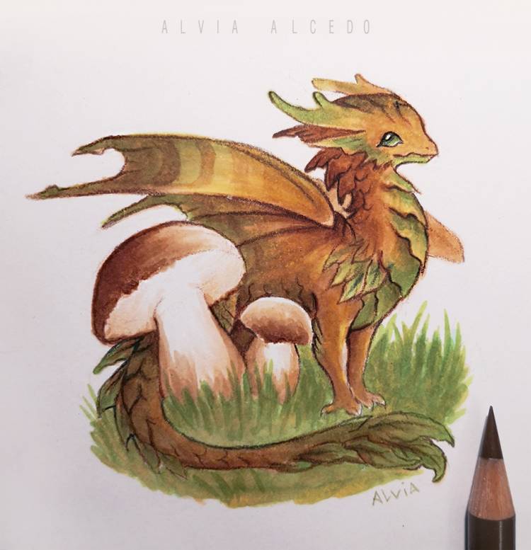 Итоги недели рисования драконов