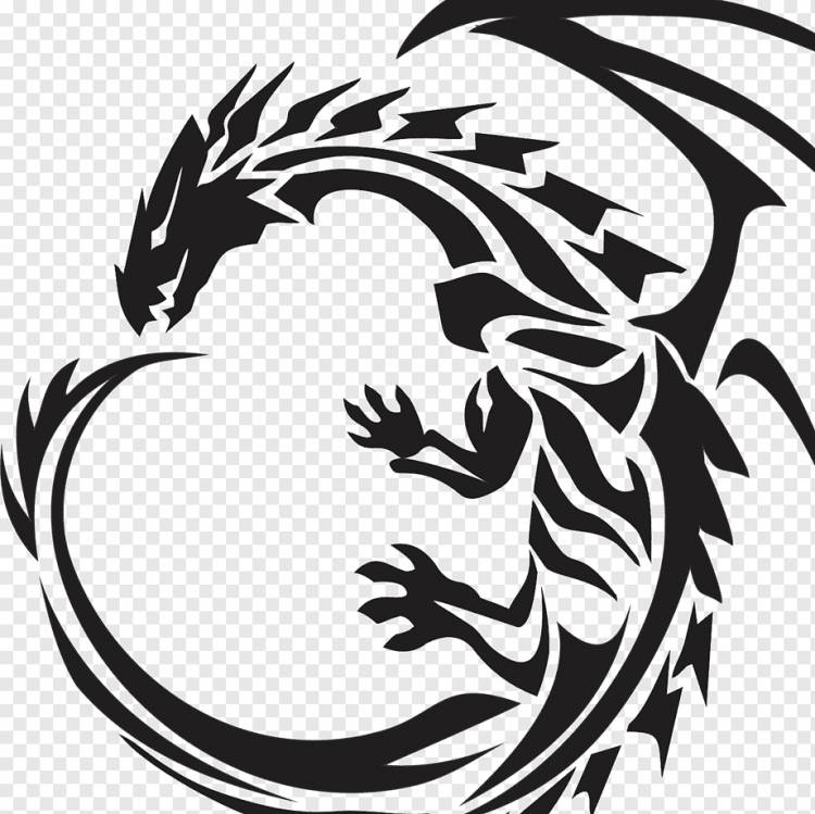 Трафарет для рисования Dragon Art, дракон, млекопитающее, карнивор, дракон png