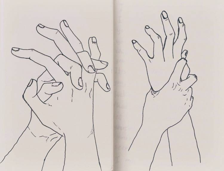 Рисунки для скетчбука руки 