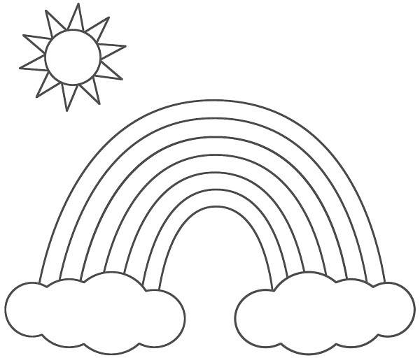 Рисунки облака для срисовки 