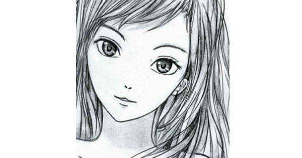 Как нарисовать лицо девушки аниме поэтапно карандашом