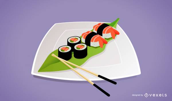 Рисунки для срисовки няшные суши 