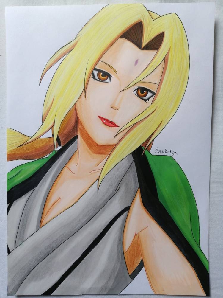 Tsunade, Рисунок