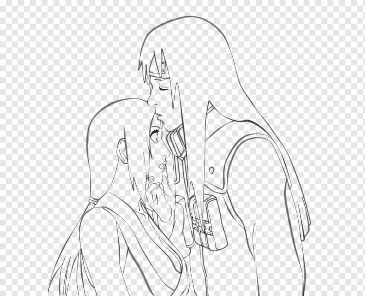 Tsunade Line art Hashirama Senju Рисунок Эскиз, наруто, белый, лицо, рука png