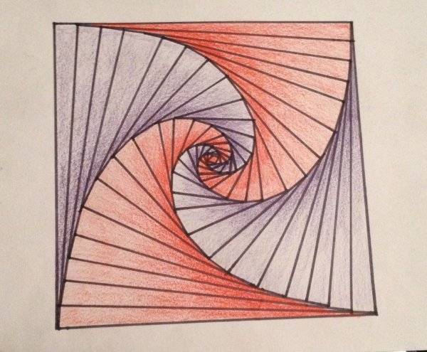 Рисунки иллюзии легкие для срисовки 