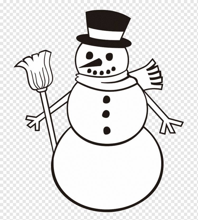 Олаф Книжка-раскраска Снеговик Page Child, Заостренный нос снеговика, белый, ребенок, люди png