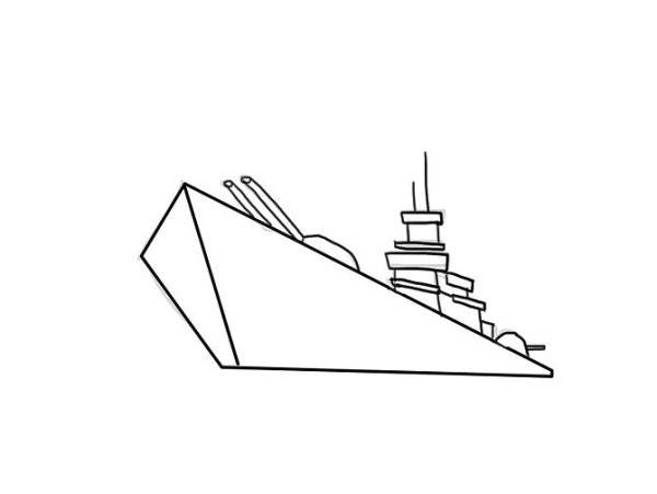 Идеи для срисовки корабль военный 