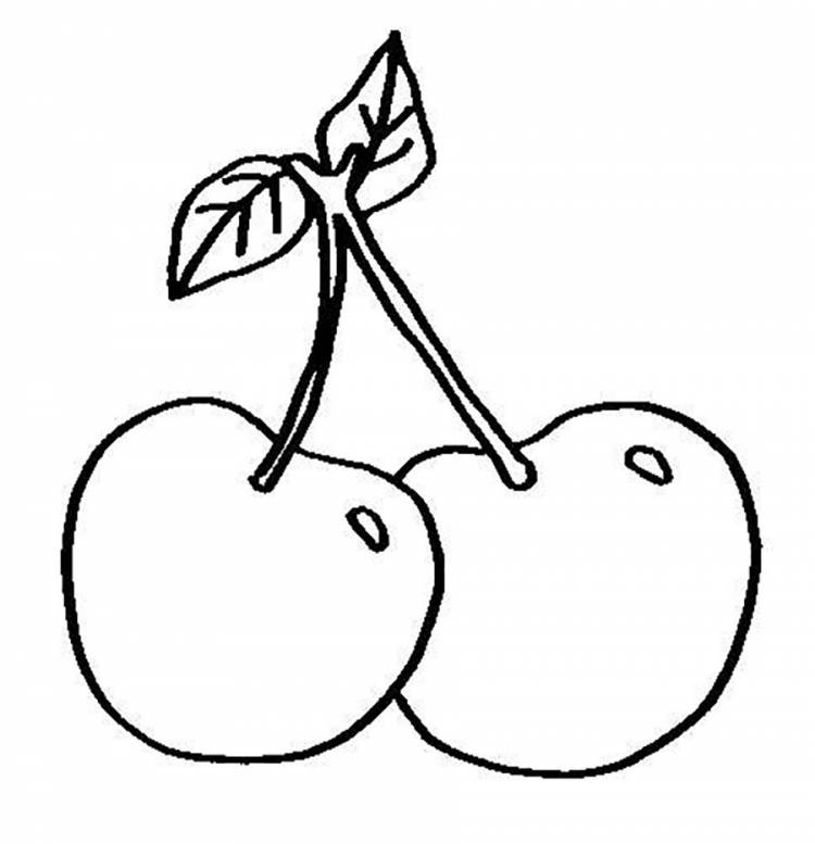 Рисунки простые фрукты 